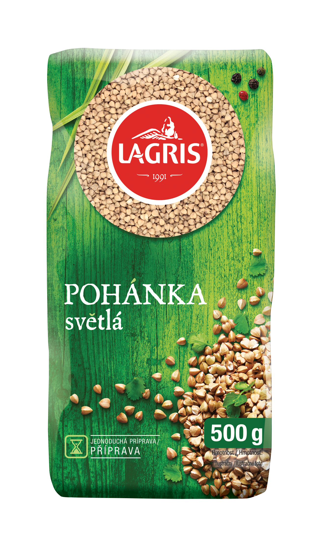 Pohanka loupaná světlá