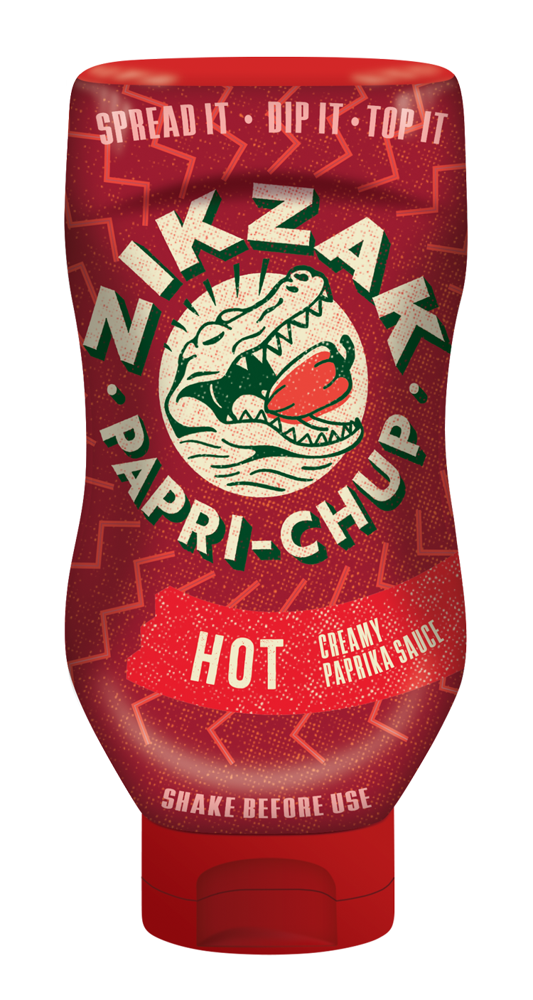 ZIK ZAK papri-chup ostrý