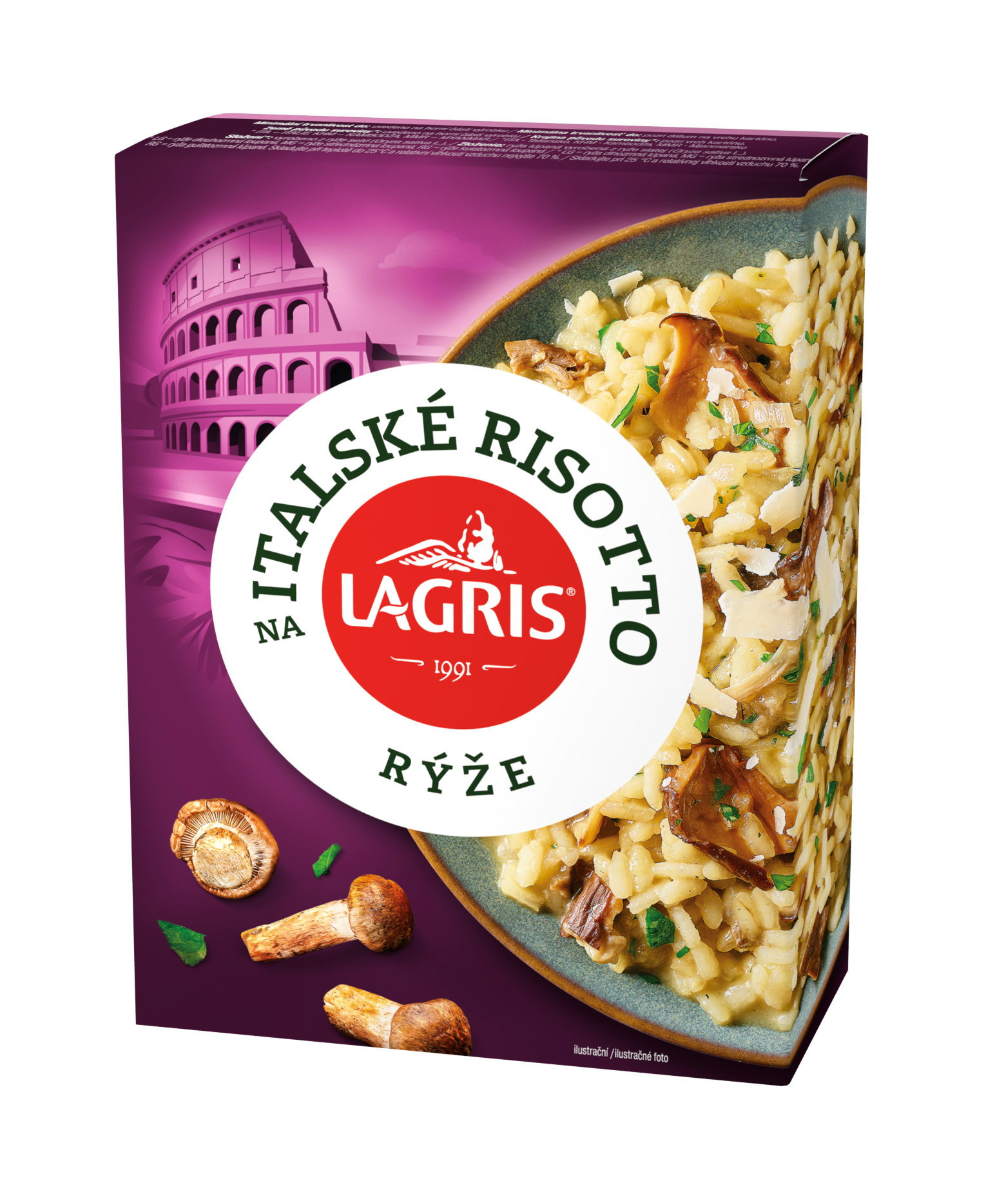 Rýže na italské risotto