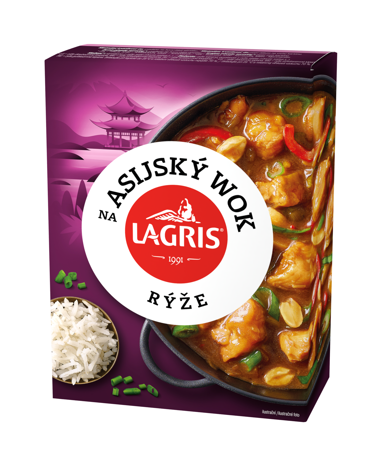 Rýže na asijský wok