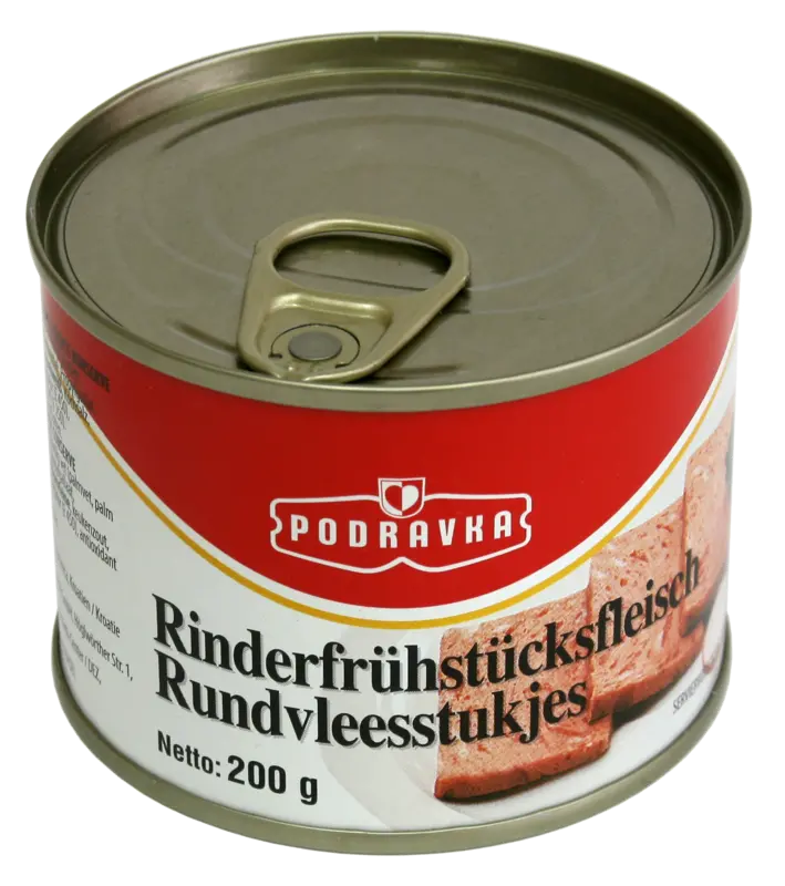Rinderfrühstücksfleisch