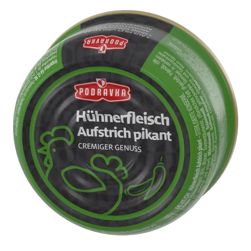 Hühnerfleisch Aufstrich Pikant