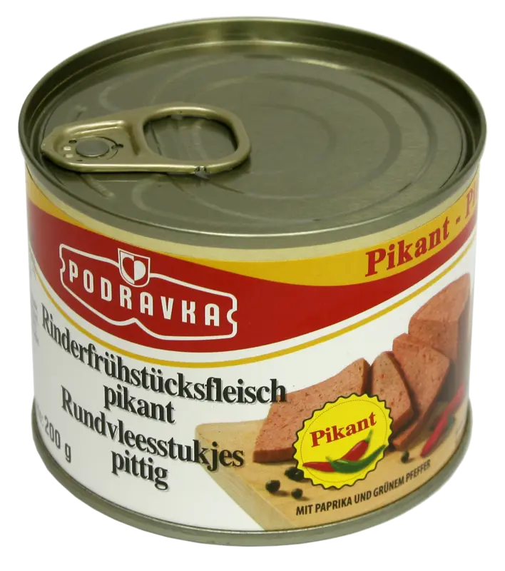 Rinder Frühstücksfleisch pikant