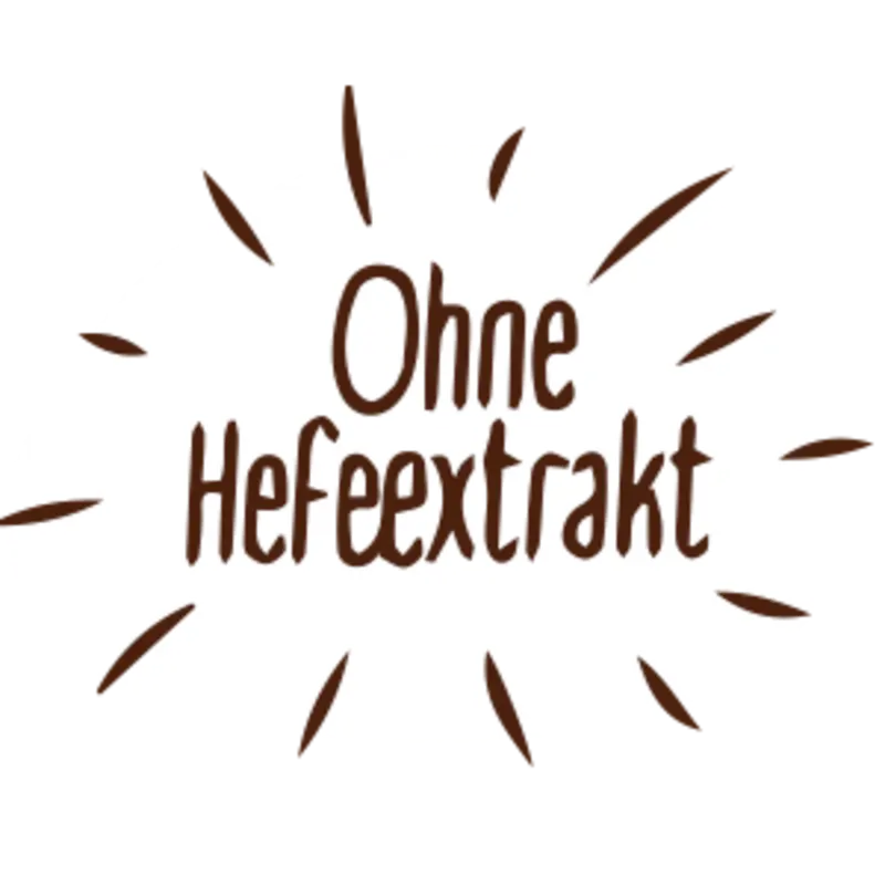 Ohne Hefeextrakt