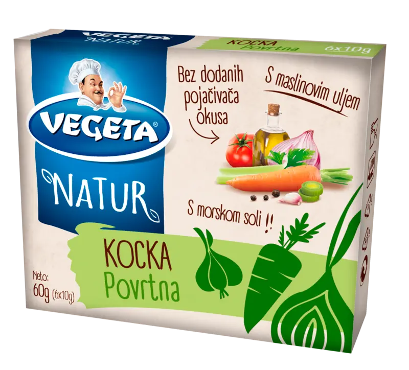 Vegeta Natur vegetable bouillon cubes