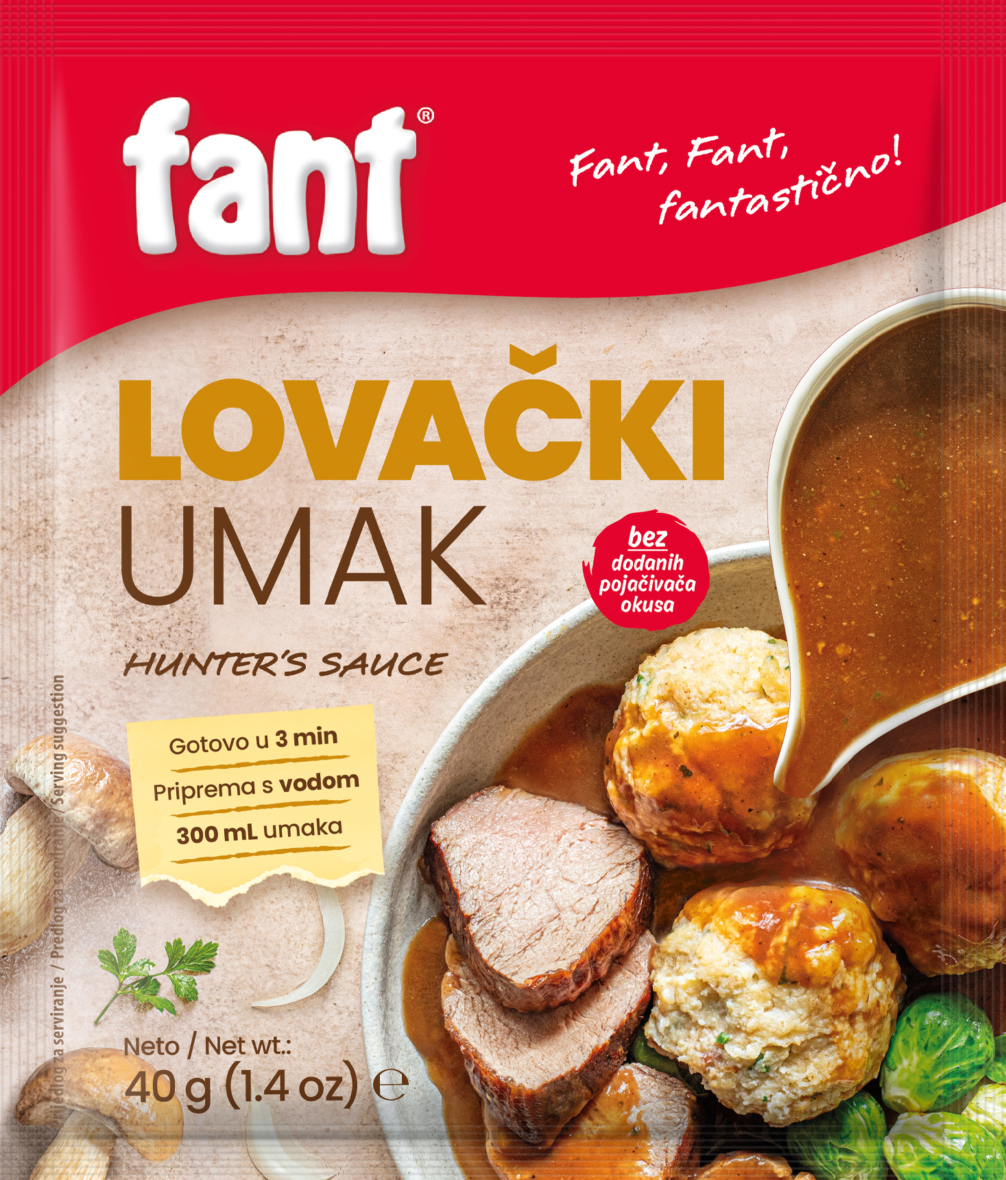 Fant seasooning mix for hunter’s sauce