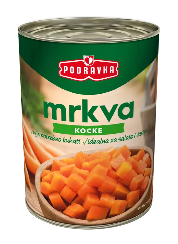 Carrot cubes