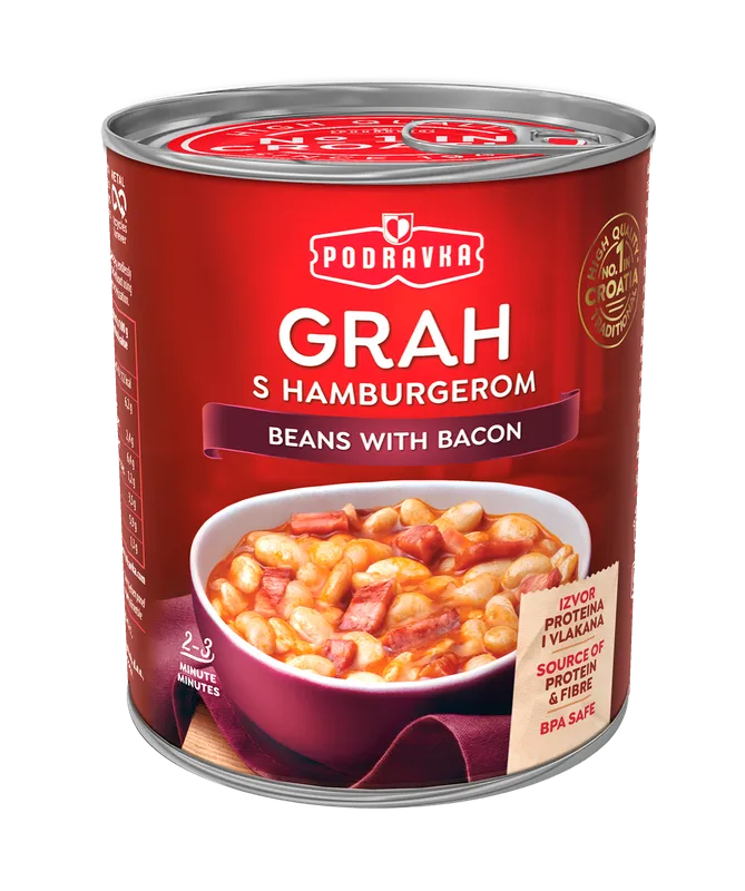 Beans with bacon