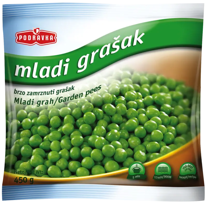 Young peas