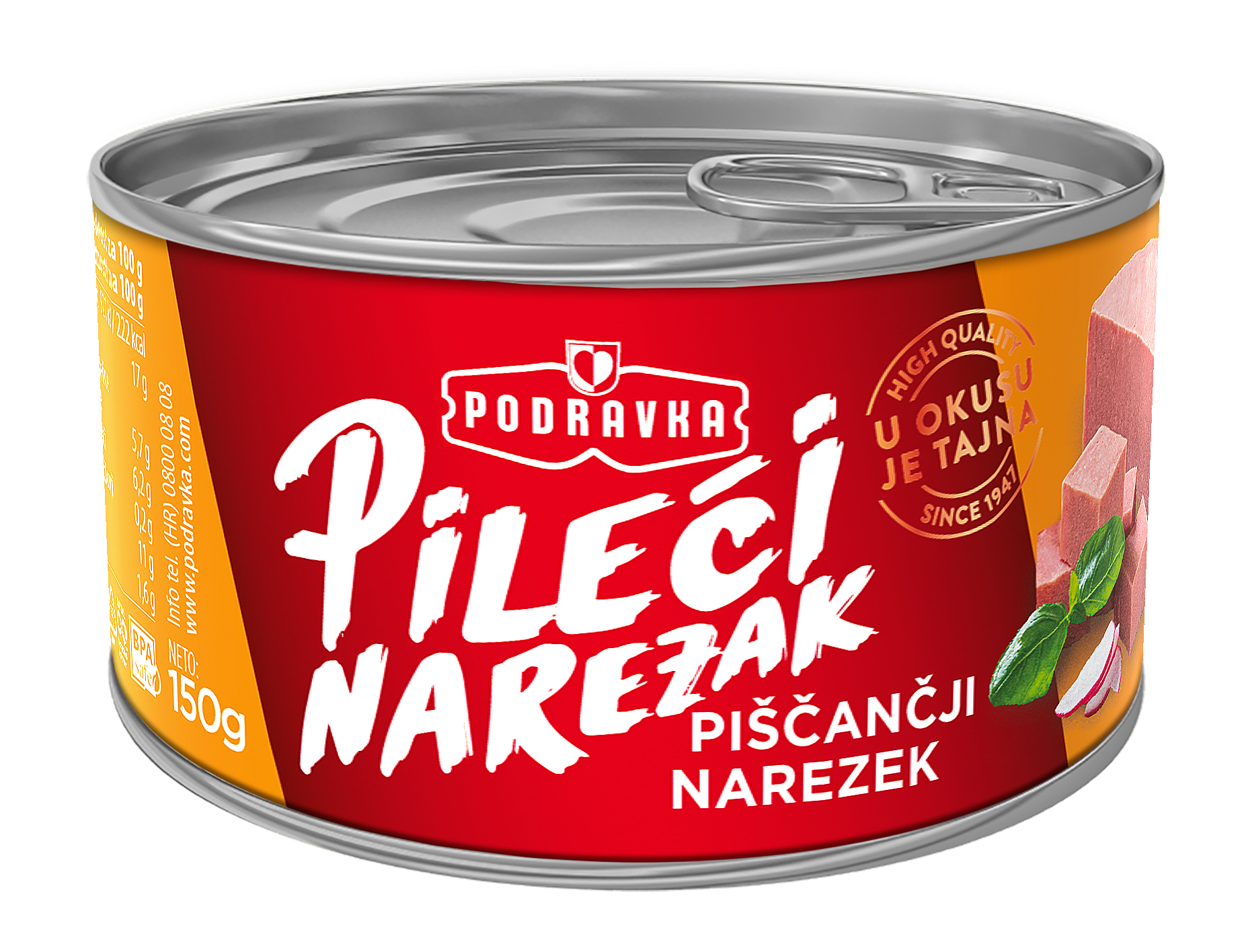 Chicken luncheon meat