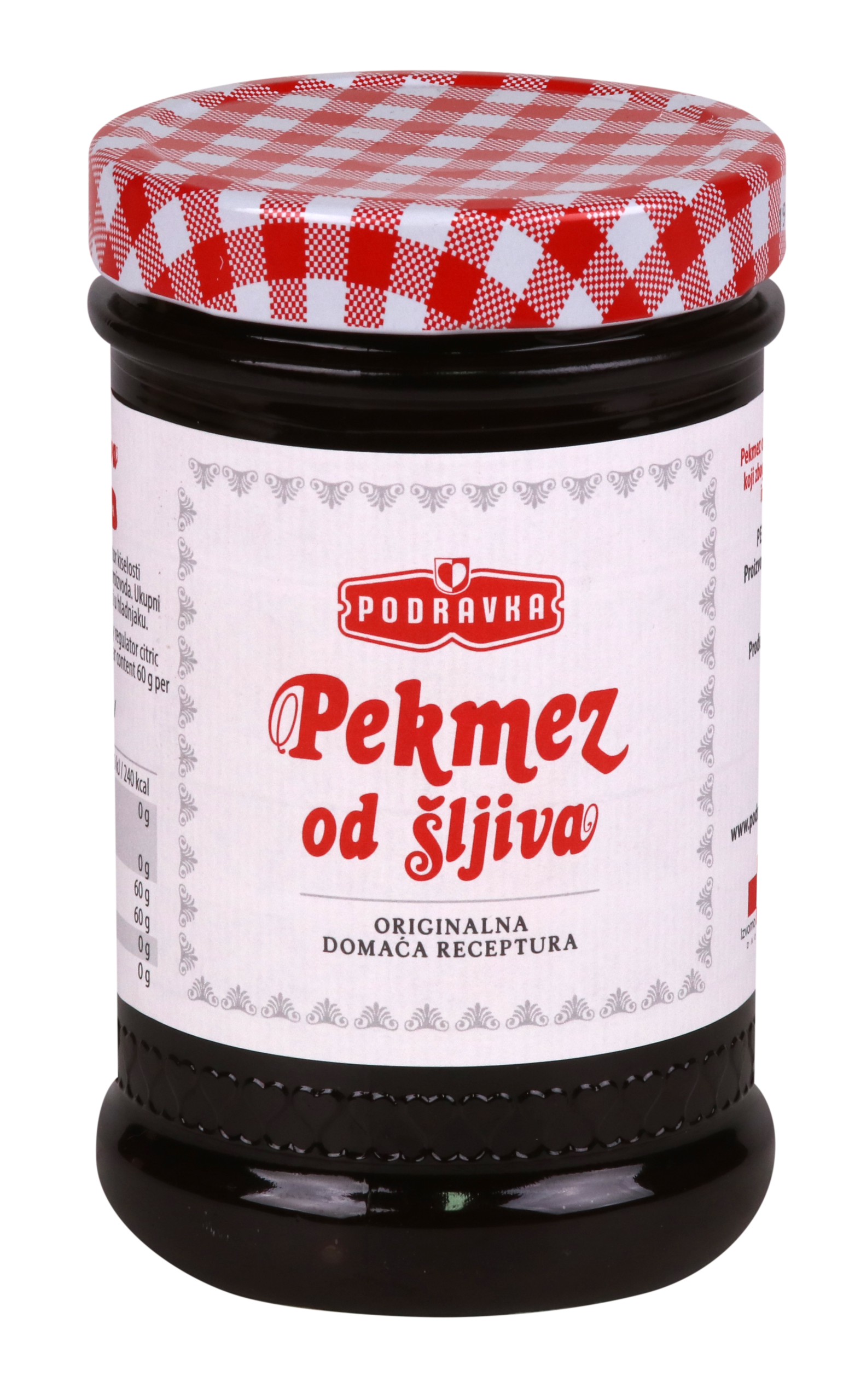 Smooth plum jam