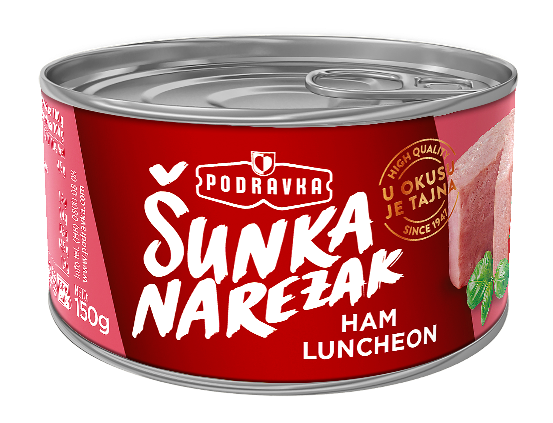 Ham luncheon meat