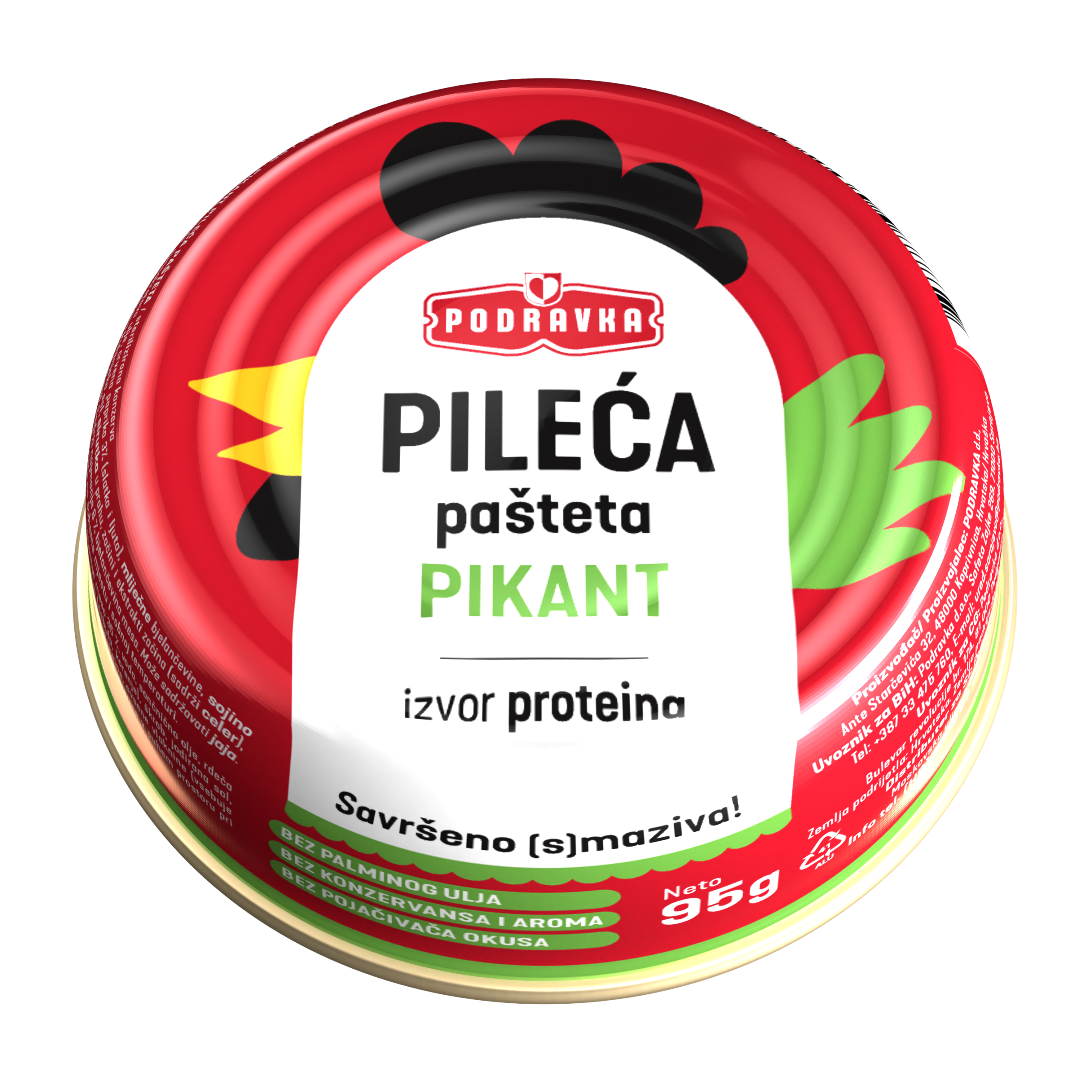 Spicy chicken pâté