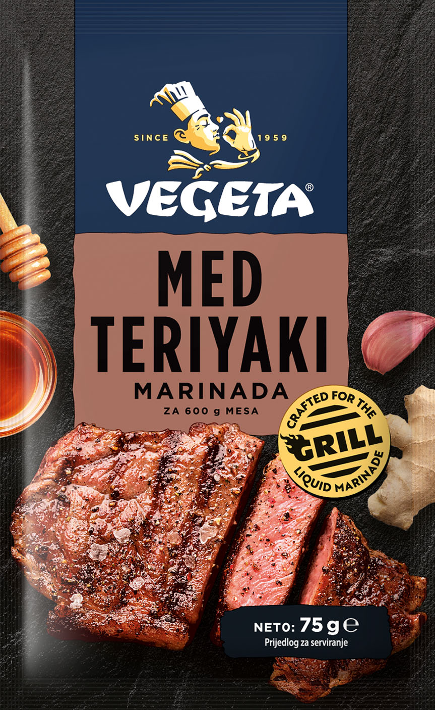 Vegeta Grill Teriyaki & Honey marinade