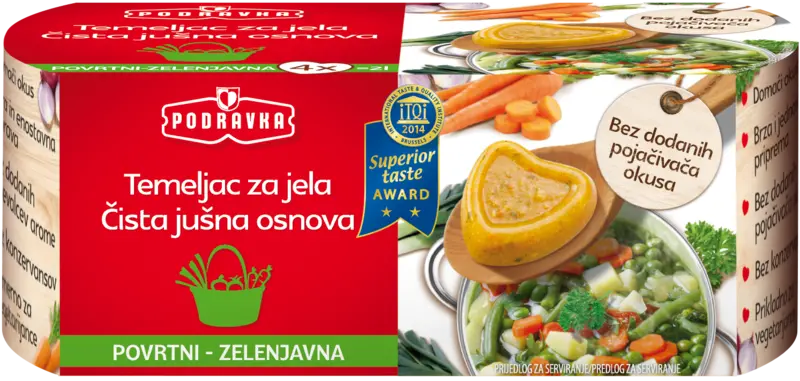 Vegetable bouillon