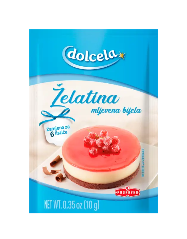White ground gelatin