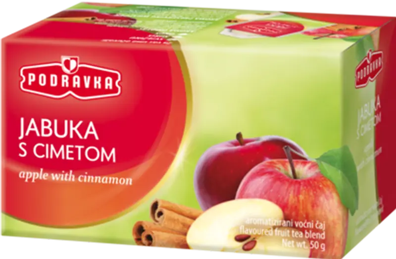 Apple and cinnamon