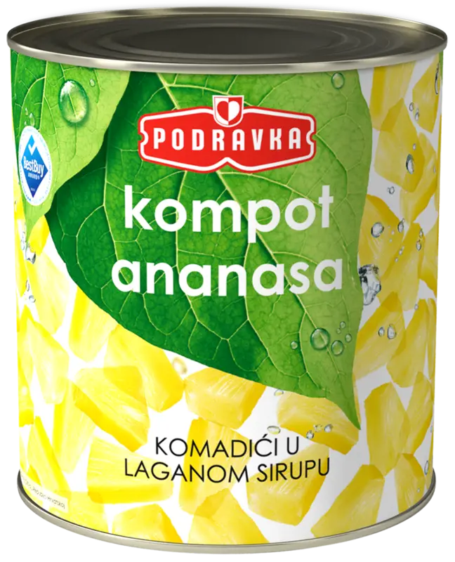 Compote pineapple