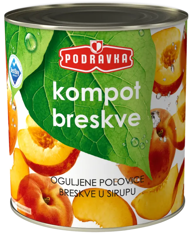 Compote peach