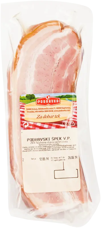 Podravka’s bacon