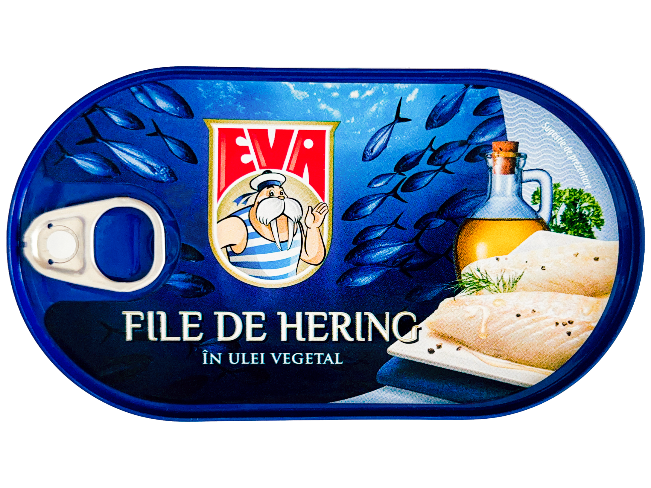 Eva File de hering în ulei vegetal