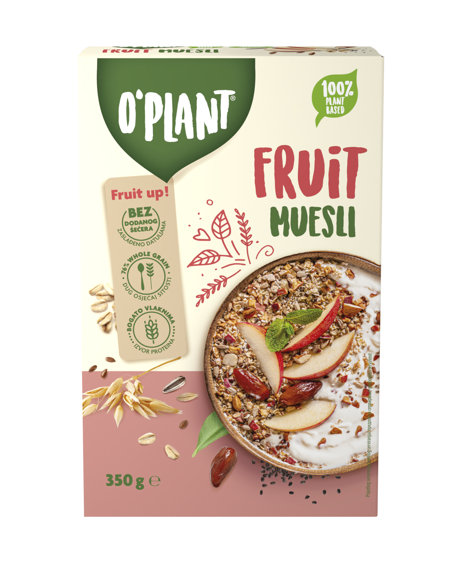 O`Plant Musli cu fructe